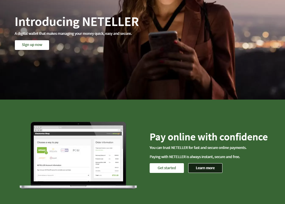 netteler вебсајт