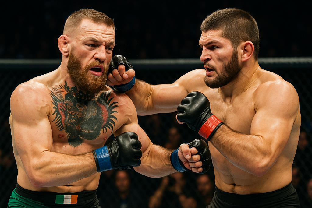 UFC борба на дееценијата - Конов против Хабиб